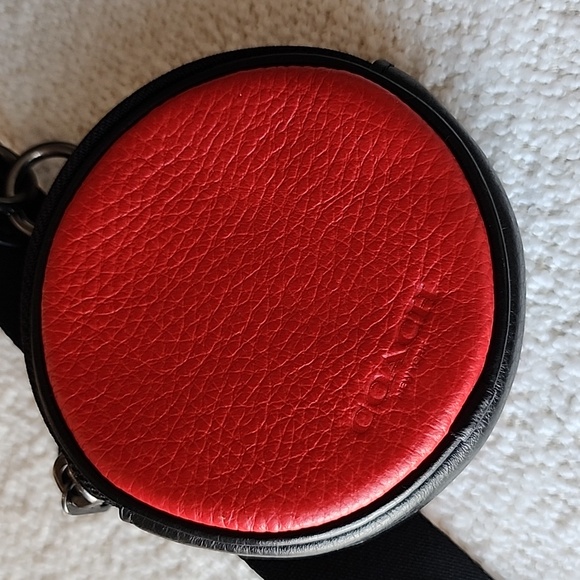 Coach Mickey Mouse Crossbody Bag with Red Coin Pouch - Picture 4 of 10